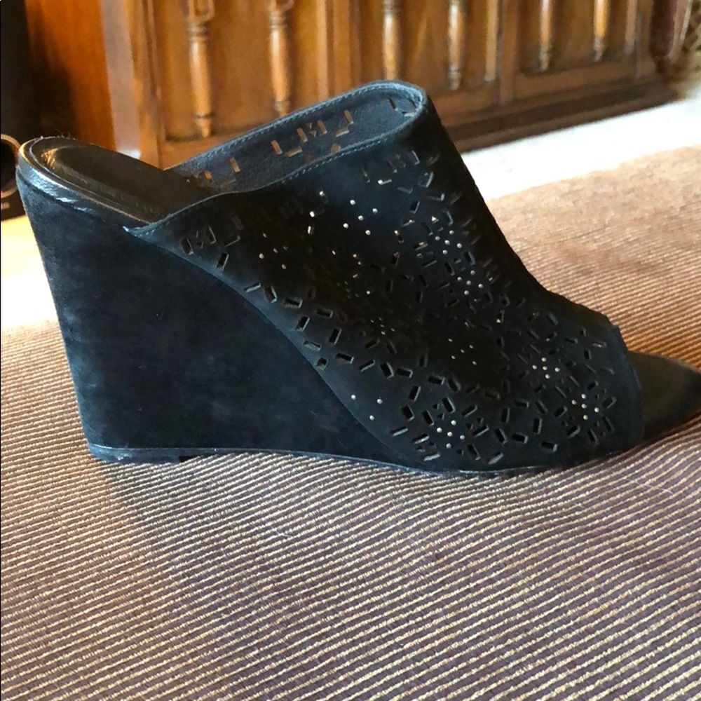 Joie Anita women’s black Swede wedge US 9, EUR 39